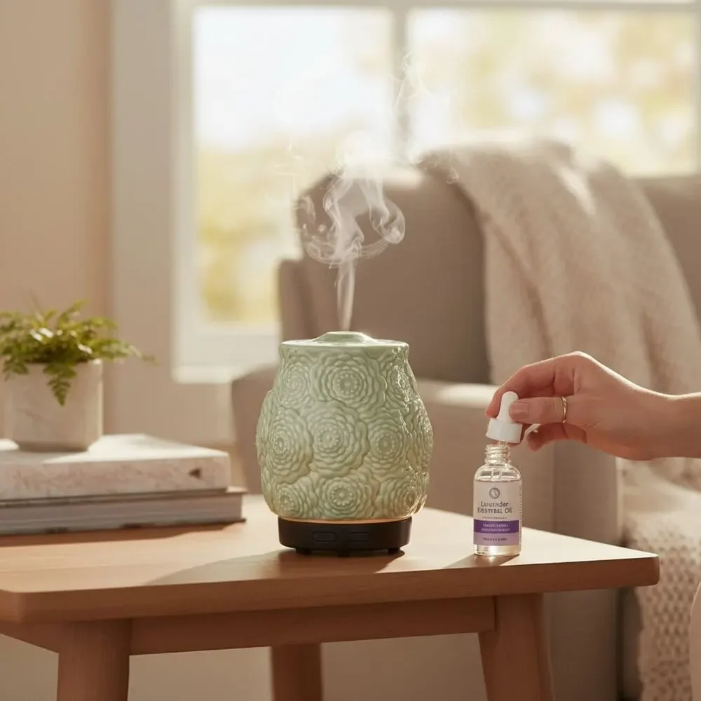 ScentSationals Secret Garden Essential Oil Diffuser Canopy Ultrasonic